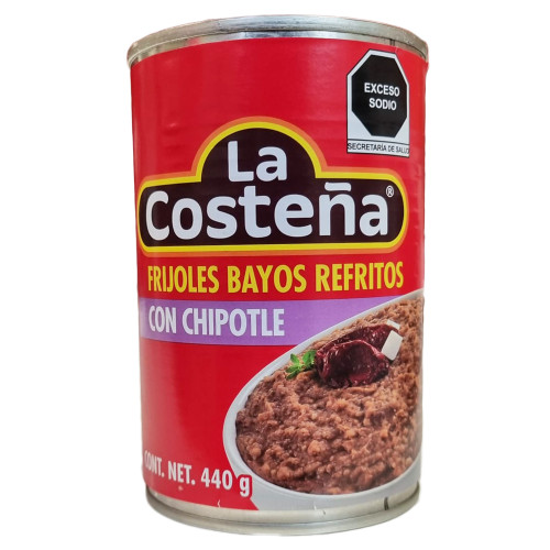 La Costena Refried Pinto Beans with Chipotle 440g