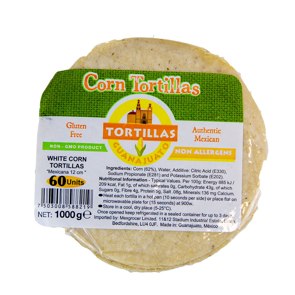 Mexgrocer Europe - 12cm Corn Tortilla Mexicana 10 x 60 Case | Wholesale ...