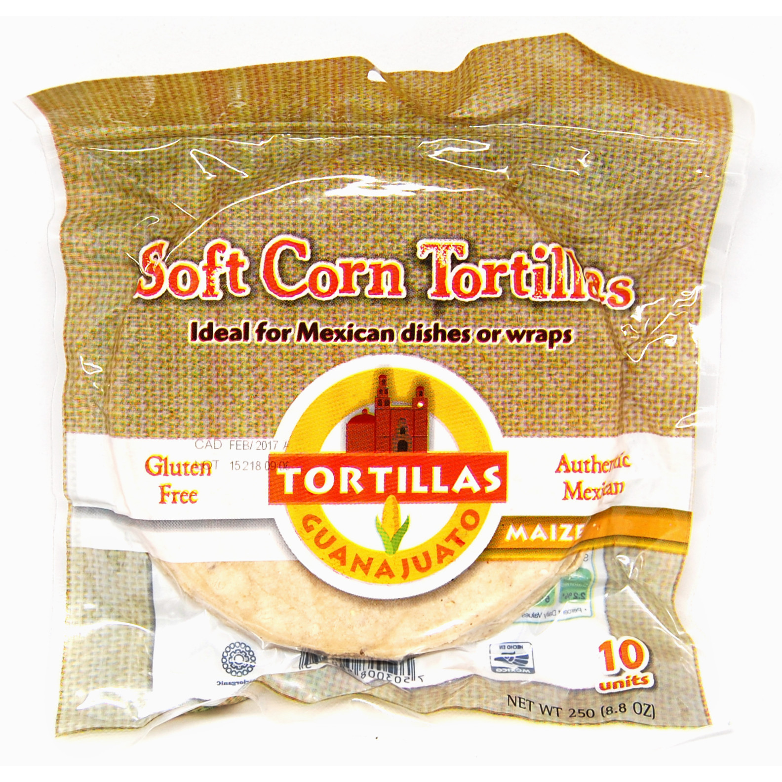 Mexgrocer Europe - Buy 15cm gluten free corn tortillas 250g | Mexgrocer ...